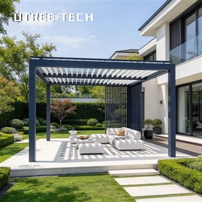 Pergola Mótaraithe Alúmanam